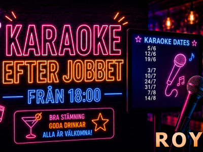 liggande karaoke efter jobbet